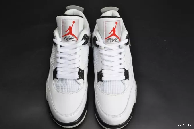 Cement” EyeCatching 4 Jordan  542 Air 840606-192 OG “White 0820